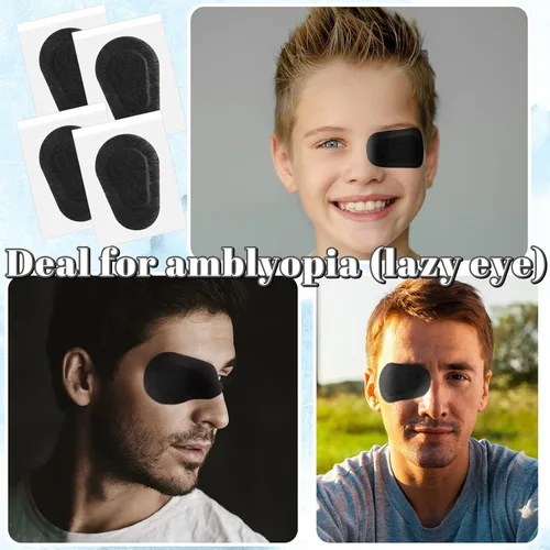 Miniatura 5 de 120 parches adhesivos para los ojos, parches para los ojos para adultos, parche desechable sin látex, vendajes adhesivos para adultos