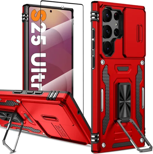 Miniatura 20 de Funda magnética para Samsung Galaxy Note 20 Ultra con soporte de anillo [con protector de pantalla] [Compatible con carga inalámbrica MagSafe] Funda