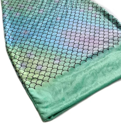 Miniatura 2 de Millffy Manta de cola de sirena súper suave y acogedora para niños y niñas, saco de dormir de vestir, el mejor regalo para Navidad
