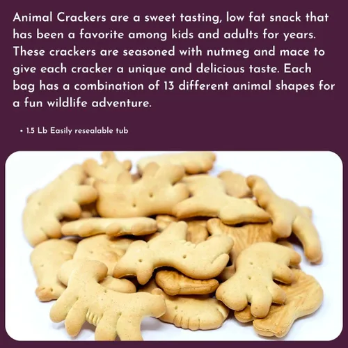 Miniatura 2 de WinCrest Animal Crackers - Estuche de 3 libras