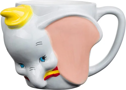 Miniatura 14 de Silver Buffalo - Taza de cerámica esculpida en 3D de 20 onzas, con diseño de Alicia en el país de las maravillas de Disney Cheshire Cat