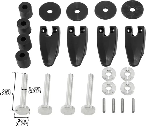 Miniatura 8 de TCT-MOTORPARTS Kit de liberación rápida para Indian Challenger Dark Horse 2021-2021 Chieftain Dark Horse Roadmaster 2019-2025