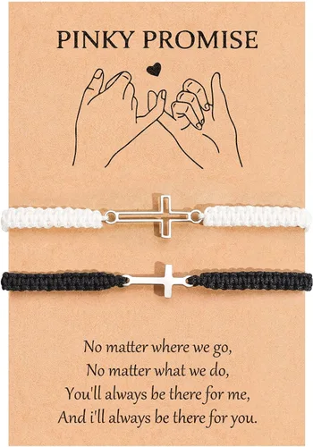 Miniatura 13 de VU100 Pulseras a juego para parejas Pulseras Regalos para novia novio Regalos de relación a larga distancia Pulseras a juego Regalo para aniversario
