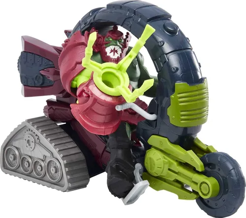 Miniatura 4 de He-Man and The Masters of the Universe Trap Jaw & Vehicle Set, vehículo con figura de acción de 5.5 pulgadas y accesorio inspirado en la serie