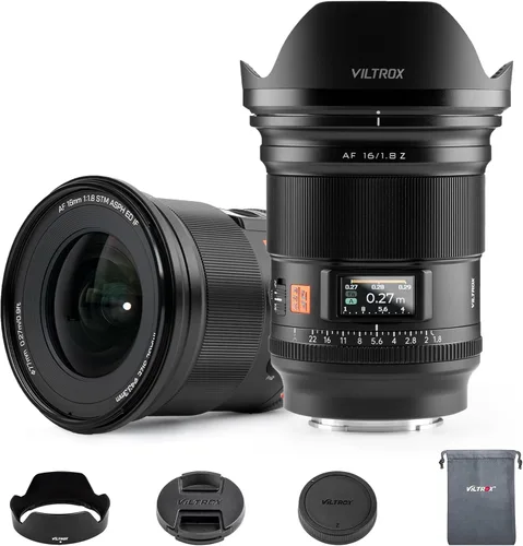 Miniatura 21 de VILTROX 13mm f1.4 F/1.4 Lente de Montura Z, Lente Prima Gran Angular Aps-C para Cámara de Montura Z Nikon Z5/Z50/Z6/Z6II/Z7/Z7II/ZFC/Z30/Z9