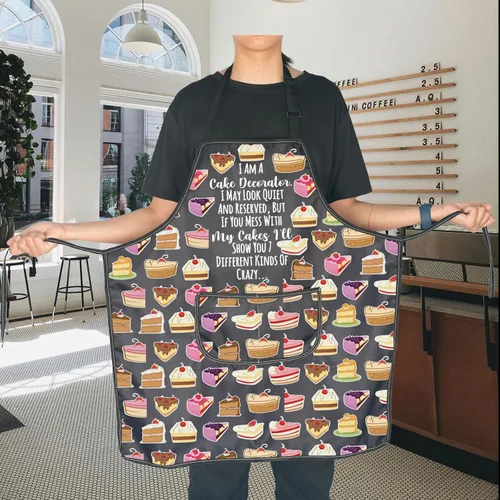 Miniatura 4 de JNIAP Regalo para amantes de la repostería, delantal de pastelería, chef de pastelería, regalo para estudiantes