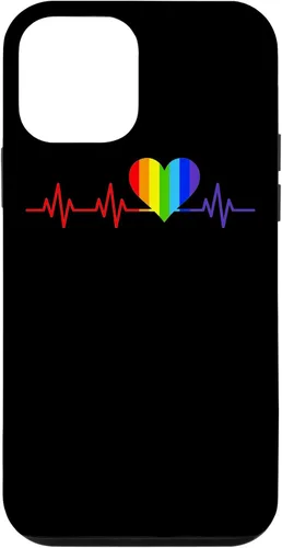 Miniatura 16 de iPhone SE (2020) / 7 / 8 Gay Heartbeat Pride Flag Gift And Queer LGBTQ Rainbow Estuche de regalo