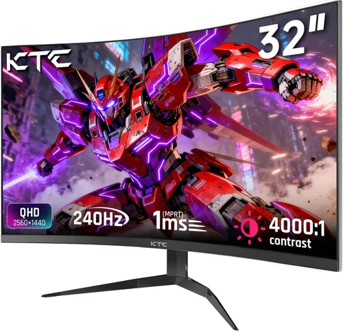 Miniatura 18 de KTC Monitor para juegos de 24.5 pulgadas 400Hz 240Hz IPS rápido de 1 ms Monitor FHD 1080P HDR 400 128% sRGB HDMI x2, DP x2 Ajustes