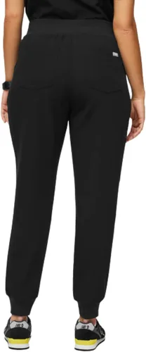 Miniatura 9 de FIGS Zamora - Pantalones quirúrgicos de cintura alta para mujer, ajuste delgado, 6 bolsillos, cintura alta, pantalones de yoga para mujer