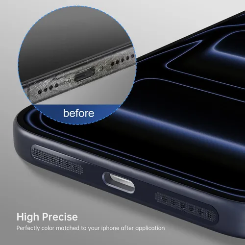 Miniatura 3 de 10PCS iPhone Speaker Cover Compatible with iPhone 17 Pro Max (17Max) Earpiece Speaker Mesh, iPhone 17 Pro Max Speaker Dust Cover, iPhone 17 Pro Max