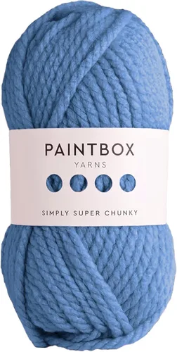 Miniatura 9 de Paintbox Yarns Simply Super Chunky Yarn - Hilo grueso de 3.53 onzas, 66 yardas, lana blanca para ganchillo o tejer, suave, acogedor para mantas