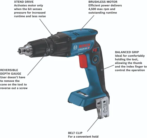 Miniatura 2 de BOSCH GMA22 Accesorio de Alimentación Automática para Atornilladora GTB18V-45
