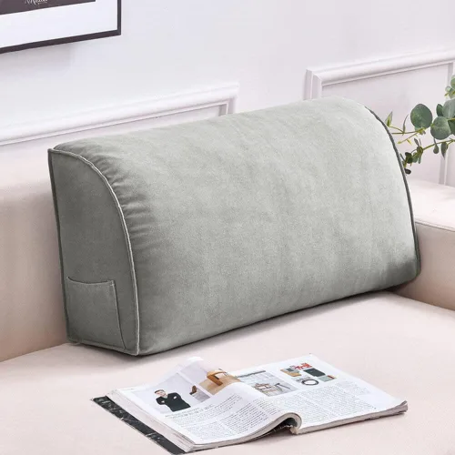 Miniatura 6 de Almohadas de cuña para cabecero, almohada de lectura, almohadas de respaldo para sofá, cojín de cintura para uso diario
