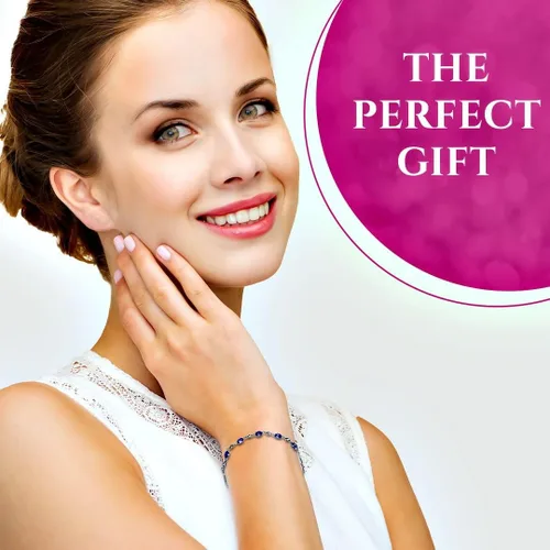 Miniatura 6 de Compra pulsera bolo de piedra natal LC para mujer con cadena deslizante ajustable Metal