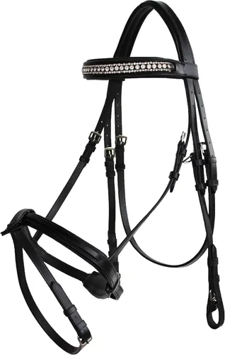 Miniatura 2 de Horse English Brown All-Purpose Trail Leather Bridle Reins 805EB07