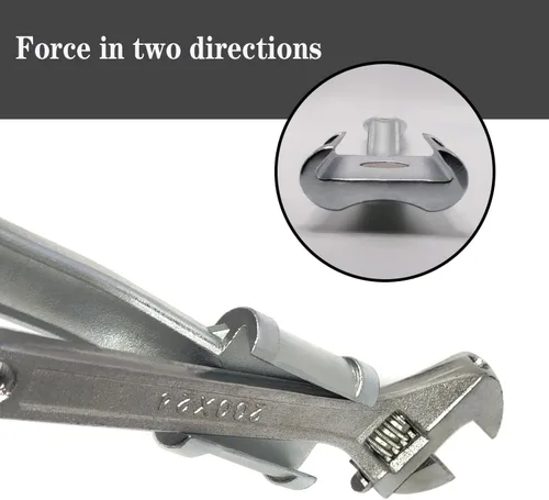 Miniatura 3 de Barra extensora de llave universal, herramienta de amplificador de par, herramienta de llave de extensión de 13.5 pulgadas con orificio cuadrado