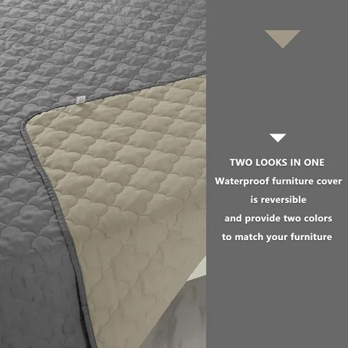Miniatura 5 de CHHKON Mantas para proteger el sofá, fundas impermeables para cama de perro, manta protectora de muebles para mascotas