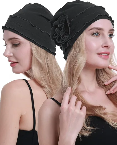 Miniatura 4 de osvyo Gorro turbante de quimioterapia para mujer, gorro de cáncer para pérdida de cabello, embalaje sellado