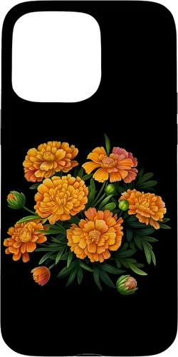 Miniatura 30 de Vintage Marigold Inspired Flower Case for iPhone 12 Pro Max