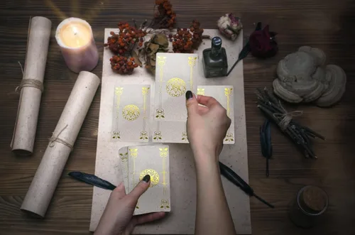 Miniatura 7 de IXIGER Cartas de tarot con guía (idioma español no garantizado), 78 cartas de tarot originales, juego de adivinación para principiantes y lectores