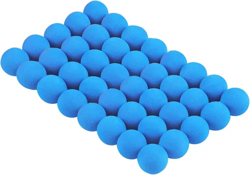 Miniatura 8 de DX DA XIN Bolas de espuma 40 piezas para pistola Air Popper Blaster - Recarga de balas juguetes, balas de repuesto de espuma, balas extra