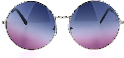 Miniatura 2 de Anteojos de sol redondos, grandes, clásicos, estilo Joplin hippie, lentes circulares