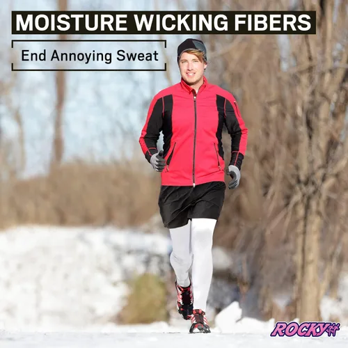 Miniatura 5 de Rocky Thermal Underwear for Men, Heavyweight & Midweight Long Johns Base Layer, Shirt and Pants Set, Fleece