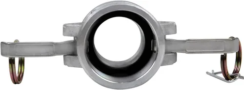Miniatura 5 de 2 piezas de accesorios de bloqueo de leva de aluminio (1-1/2 pulgada Parte B) accesorios de manguera de ranura de leva, adaptador macho hembra NPT