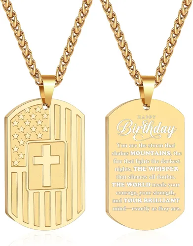 Miniatura 54 de Zocomi Rellenos de Media Navideña Regalo de Navidad - Para Mi Hijo Papá Hermano Marido Nieto Abuelo Novio Hombre Etiqueta de Perro Cruz Collar