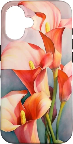 Miniatura 32 de Calla Lilies Flower Floral Watercolor Case for iPhone 17