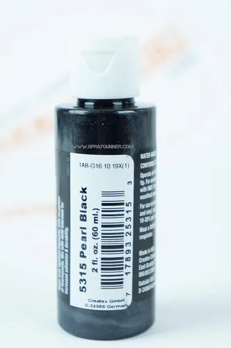 Miniatura 2 de Createx Airbrush Colors Pearlized 5315 Pearl Black Pintura de 2 onzas por SprayGunner