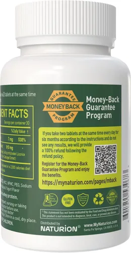 Miniatura 3 de H. Pylori Support - Suplemento de salud digestiva con mezcla G-FOS, proteína de suero, regaliz, goma de masilla, vitamina U y vitamina B2