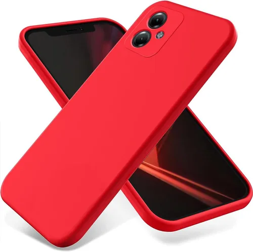 Funda para teléfono Motorola G54 5G, Moto G54, goma de silicona líquida suave de alta calidad para mujeres y hombres, protección de cuerpo completo,