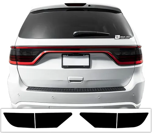 Miniatura 8 de BOGAR TECH DESIGNS Kit de tinte de luz de freno de tercera cola compatible con Dodge Durango 2014-2020, oscuro