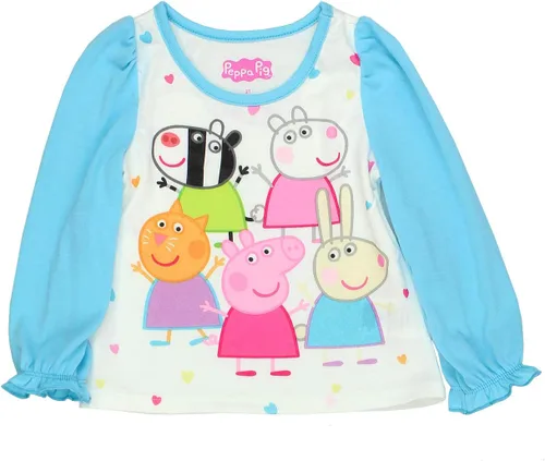 Miniatura 3 de Peppa Pig Pijama de poliéster suave para niñas pequeñas