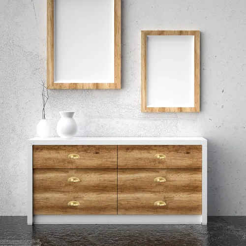 Miniatura 5 de goldenwarm Jaladeras de latón para gabinetes y cajones de cocina LS0313BB76 Jaladeras sólidas para cajones y gabinetes de cocina, 3 pulgadas