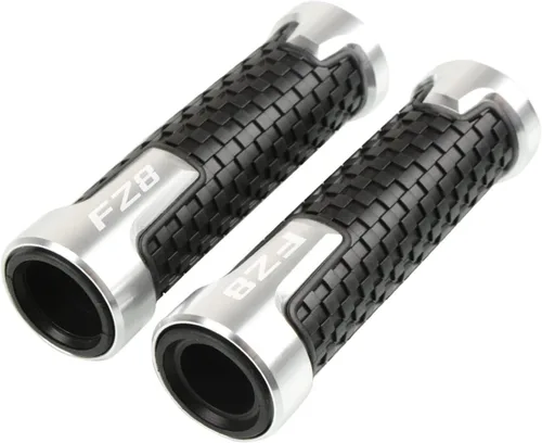 Miniatura 4 de FZ8 Accesorios de motocicleta 7/8 0.866 in Mango Bar Grip CNC Aluminio para FZ8 FZ 8 Fazer 2010 2011 2012 2013 2014 2015 2016 (negro)