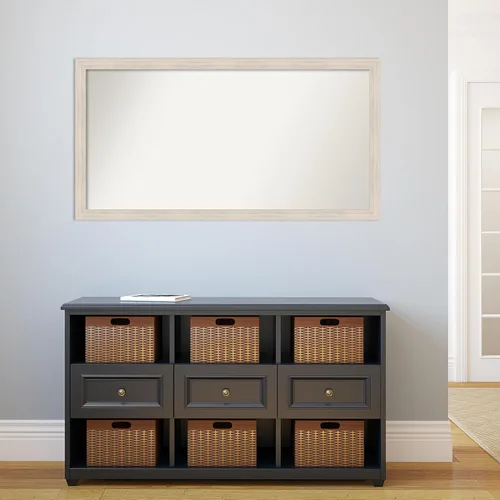 Miniatura 963 de Amanti Art Espejo personalizado, espejo estrecho de baño de oro blanco, espejo de pared o espejo de tocador de baño sobre el fregadero