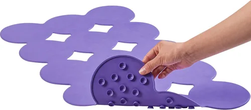 Miniatura 15 de Webos Tapete Antideslizante Patentado para Bañera Tapetes de Ducha y Baño con Ventosas Fuertes Goma Natural Suave Resistente Agarre Superior