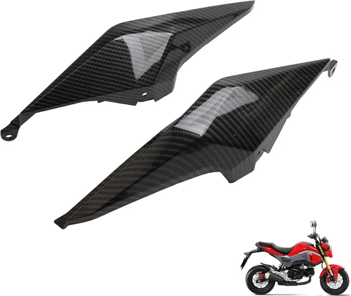 Miniatura 8 de Mokuo Funda de Velocímetro de Fibra de Carbono para Motocicleta Fit para Honda Grom Msx125 SF 2016-2020 Kit de Carenados Piezas