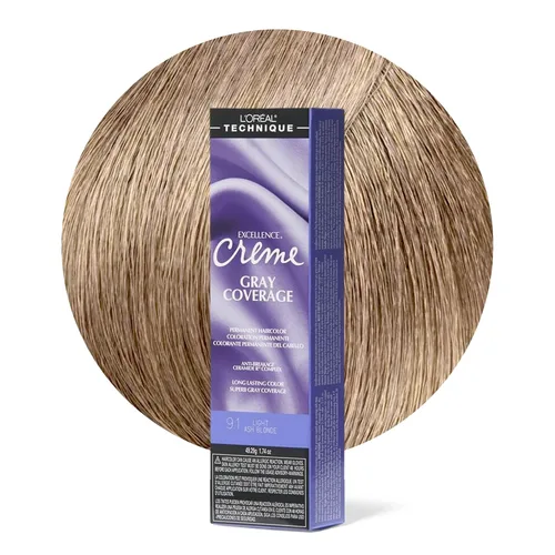Miniatura 12 de L'Oréal Technique Excellence Crème Permanent Hair Color Long-Lasting Hair Dye Rich Formula with No-Drip Application Superb Gray Coverage For