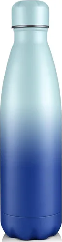 Miniatura 27 de Volhoply Botellas de agua aisladas de 25 onzas, paquete de 1/2/4, termo de acero inoxidable de doble pared que mantiene el frío y el calor, botella