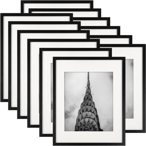 Miniatura 16 de Marcos para fotos de 4 x 6 pulgadas negros, juego de 12 para decoración de pared, galería, collage, marcos para fotos o exhibición en mesa