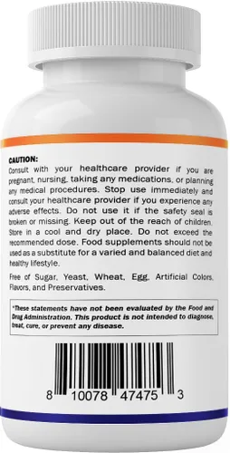 Miniatura 9 de Vitamatic Orotato de litio de 5 mg, 240 cápsulas vegetales, sin OMG, sin gluten.