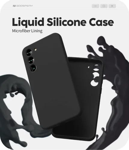 Miniatura 2 de GOOSPERY Funda de silicona líquida compatible con Samsung Galaxy S23 Plus, suave al tacto, protección de cuerpo completo, a prueba de golpes