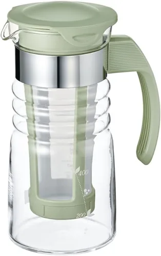 Miniatura 5 de Hario "Mizudashi" - Botella de té fría de infusión, 1000ml, Verde Ahumado