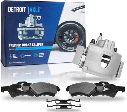 Miniatura 34 de Detroit Axle - Pastillas de Freno Delantero para Nissan Altima Maxima Sentra 350Z Cube Juke Versa INFINITI G20 G35 I30 I35 Suzuki SX4, Pastillas
