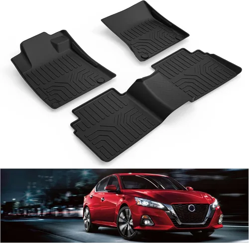 Miniatura 33 de KIWI MASTER Alfombrillas para Honda Civic 2016-2021, ajuste personalizado para todo tipo de clima, revestimientos de suelo de TPE resistentes, 2