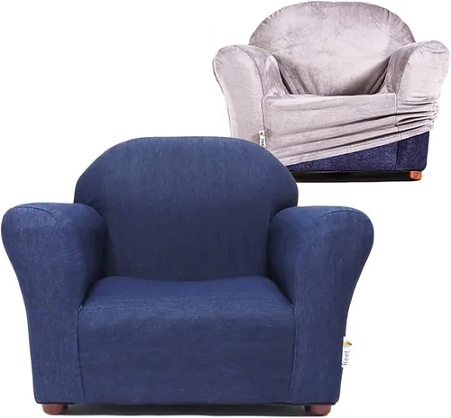 Miniatura 12 de KEET Roundy - Silla para niños, silla combinada con funda, color marrón
