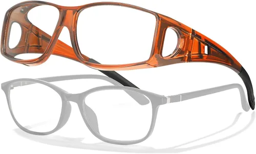 Miniatura 14 de LVIOE Fit Over Blue Light Blocking Glasses and Computer Eyewear- Wear Over Prescription Glasses/Reading Glasses/RX Glasses